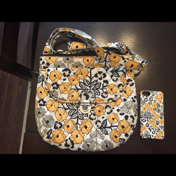 Vera Bradley Handbags - Vera Bradley Go Wild Crossbody And iPhone 5 Case